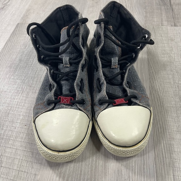 Twisted X Sneakers Denim Converse style Men’s 8.5 or 9 - Picture 2 of 10